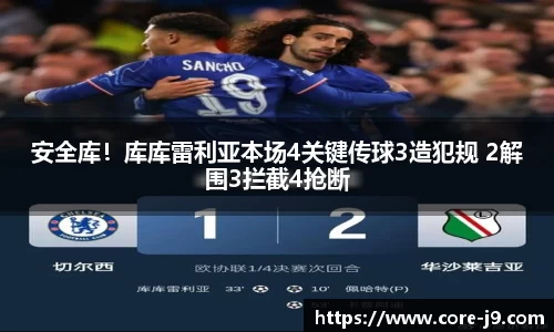 安全库！库库雷利亚本场4关键传球3造犯规 2解围3拦截4抢断